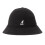 KANGOL (M, Black) Kangol Bermuda Embroidered Logo Bouclé Bucket Hat 1