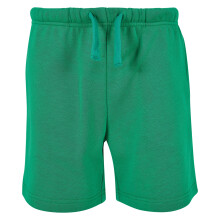 (4-6 Years, Grass Green) Build Your Brand Childrens/Kids Basic Sweat Shorts