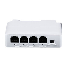 Rallonge PoE 1 à 3  RéPéTeur Poe 10/100 M IEEE802.3Af pour Extension de Transmission IP pour Commutateur POE CaméRa IP NVR