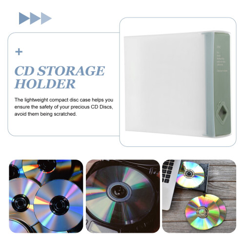 Κουτί αποθήκευσης CD Θήκη CD για αυτοκίνητο Βάση δίσκου DVD Οργανωτής DVD Φορητή θήκη 1