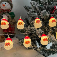 Decorative String Lights 3M 20 LEDs Remote Control 8 Modes Waterproof Battery Operated for Christmas Tree Indoor Outdoor Decor