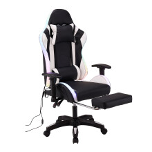 Ergonomic Gaming Chair with RGB Light & Massage Lumbar