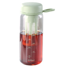 Tasse à infusion à froid Pnellth 450/600 ml avec filtre gradué, grande capacité, format voyage, pour thé et café.