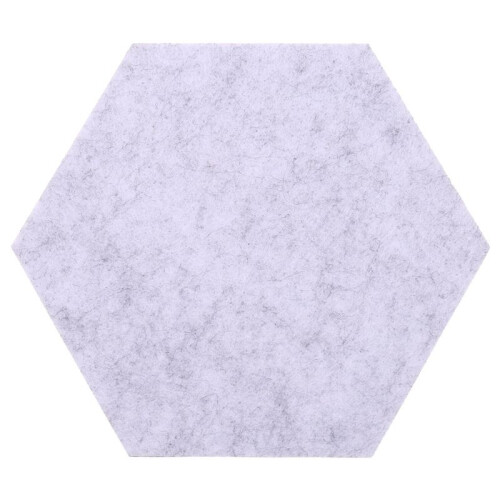 25Pcs Hexagon  Board Hexagonal  Wall Sticker Multifunction 3D Decorative Home Message Board Gray Yellow