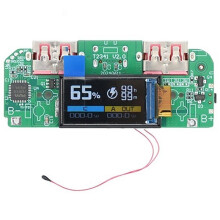 New 22.5W Fast Charging Module Tft Screen Digital Display Fast Charging Mobile Power Bank Mainboard for PD/QC/SCP/VOOC