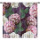 Spring Floral Curtains Pink Hydrangea White Begonia Rod 1