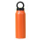 Bouteille d'eau isotherme orange avec support magnétique pour téléphone 1