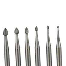 6 Pezzi di Frese per Gioielli - Strumenti Lapidari con Gambo da 3/32 Pollici Frese per Gioielli Punte per Incisione di Gioielli per Utensili Rotanti