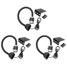 3X 220V 9W Ha Condotto La Lampada del Lavoro Della Macchina 50Cm Collo D'Oca Industriale Macchina del Cnc Tornio Strumento Luce Fresatrice Lavoro Luce