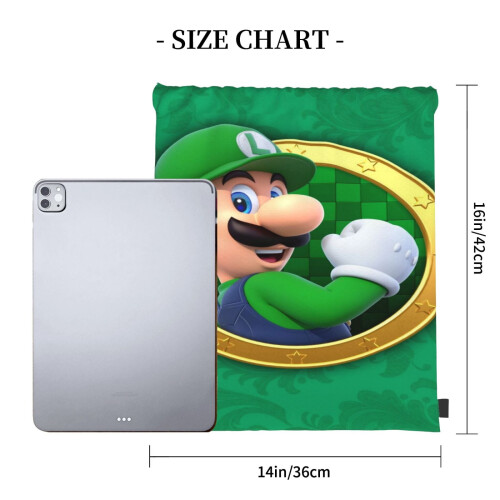 Τσάντες με κορδόνι Mario, αδιάβροχες αθλητικές σακούλες, σακίδιο πλάτης, 2