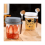 4er-Pack Overnight-Oats-Behälter mit Deckel und Löffeln 4