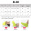 Waterproof Silicone Shoe Covers Non-Slip Reusable S/M/L 2
