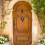 Miayilima Home Decor Κρεμαστό Ρόπτρο Πόρτας - Βαρέως Τύπου Γοτθικό Ρόπτρο Πόρτας - Τέλεια 3