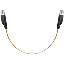 2PCS/LOT RG6 F Female Connector Flat Coaxial Cable Pass Home/ Car WINDOW DOOR for Satellite Antenna TV