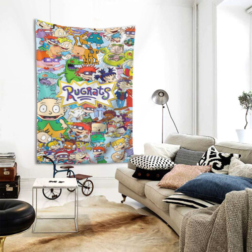 Ταπισερί Rugrats Μεγάλο Banner Κρεμαστό Τοίχο Ταπισερί Αισθητική Αφίσα Καλλιτεχνικό 1