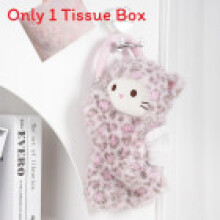 (PinkLeopard)Cartoon Katze Papier Handtuch Halter mit automatischem Spender für Zuhause Auto und Gebrauch Geschenk