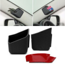 2x Car Universal Auto Accessories Glasses Organizer Storage Black Box Holder