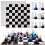 Chess Board Pieces Silicone Resin Mold 6PC 1