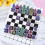 Chess Board Pieces Silicone Resin Mold 6PC 8