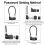 Digital Combination Gate Lock Cabinet Mini Keyless Padlock 4