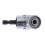 1/4 Inch Extension Hex Drill Bit Adjustable Hex Bit Angle Driver Screwdriver with 1/2 Inch 3-Way T-Adapter Diverter 8