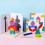 Wooden Modular Building Blocks With Mirrored 3d Projection For Kids Development Brain 5