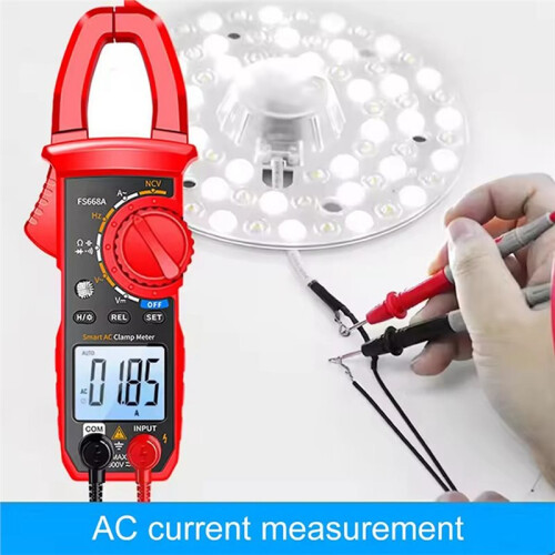 Digital Clamp Meter Multimeter /AC Voltage 6000 Counts Current Ammeter Tester Car Amp Hz Capacitance