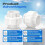 10 PCS 3/4" PVC Union Coupling Pipe Fitting, Slip Joint Adapter PVC Connectors (Socket X Socket) 6