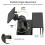 Adjustable Solar Panel Mounting Bracket Kit (Pair) - Supports 360 Rotation - Outdoor Solar Mounting Accessory 3