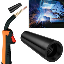 10 Pièces de Couverture de Buse Sans Gaz pour Accessoires de Soudeur MIG 15Ak