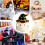 Halloween Mug Halloween  Pattern Cup  Pattern Cup Ceramic  Mug with Lid Cute 350ML for Halloween Home B 8