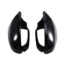 Car Rearview Mirror Cover for A6 C7 C7.5 S6 4G 2012-2018 Side Mirror Cap Covers with Change Assist Hole