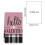 Valentine's Day Kitchen Towels Polyester 23.6x15.8 Inch 3