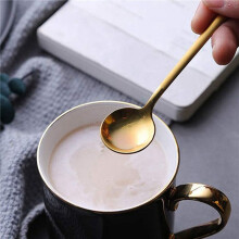 Stainless Steel 100 Pcs Espresso Spoons Teaspoons for Coffee Sugar Dessert Cake Ice Cream Soup Antipasto (Gold)