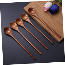 Spoon long spoon Coffee spoon stirring spoon Stirring spoon Long handle coffee spoon,Phoebe lacquer