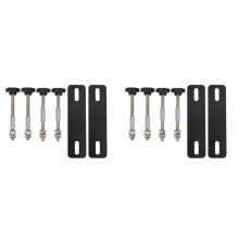 2sets Universele Auto-Bergingsbord Montagepennen Basisplaten Kits Eenvoudig Te Installeren Vluchtbord Montage Veiligheid Tractiebord