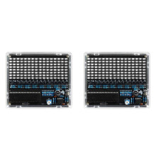 2X DIY Sound Control LED Muziek Elektronische Kits Audio Frequentie Display PCB Soldeer Project Oefen DIY Elektronische Kit