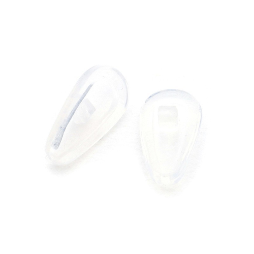30 par A3 Silikon Halkfria Näskuddar för Glasögon Transparent