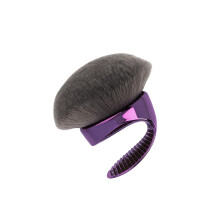Large Body Foundation Brush für nahtlose Abdeckung - weiche synthetische Borsten mit ergonomischem ABS-Griff für Puder und Tattoo Concealer Purple