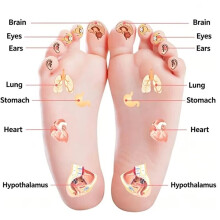 Foot Massage Slippers, 8 Modes 19 Intensity Levels, Intelligent Microcurrent Pulse Massage , Home Foot Care Device Gifts