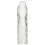 Blue Line 6.5 Inch Realistic Penis Extension Sleeve Clear 2
