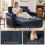Homcom HOMCOM 2 Seater Sofa Bed, 3-in-1 Convertible Pull Out Sofa Bed, Dark Blue 6