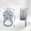 Magnetic Glasses Holder Silicone Eyeglass Hanger Black 7