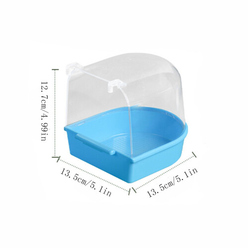 Parrot Bird Cage Bathing Tub Accessory 2