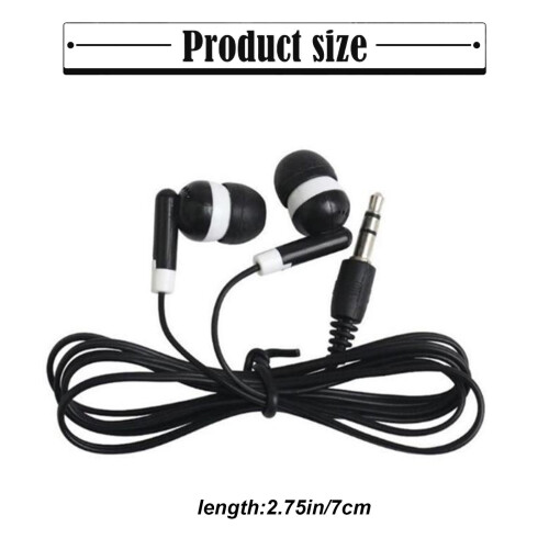 Wired Earbuds with Mic 3.5mm for Clear Calls 1 Pack 2