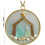 Leutsin Sea Glass Nativity Ornament Handmade 1PC 6