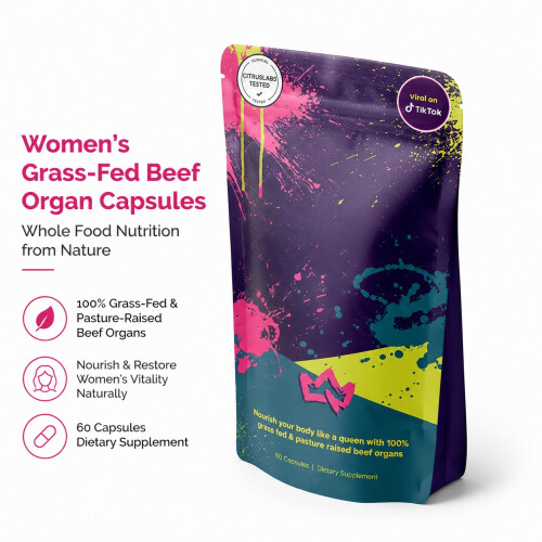 Supplement for Women 60 Counts Beef Organ 1