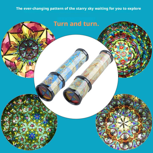 Rotating Kaleidoscope Toy 1 Piece Colored World 2