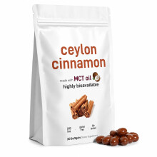 Ceylon Cinnamon 7,200Mg Equivalent | 30 Softgels with MCT Oil | Highly Bioavail