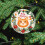 Orange Cat Ceramic Christmas Ornament Double-Sided 5